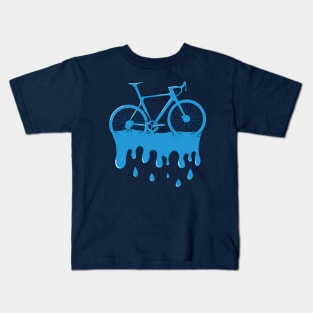 Melting Bicycle Kids T-Shirt